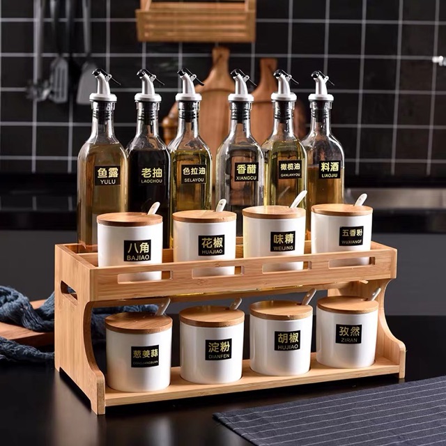 (Có sẵn )Bộ hũ , bình đựng gia vị cao cấp | BigBuy360 - bigbuy360.vn
