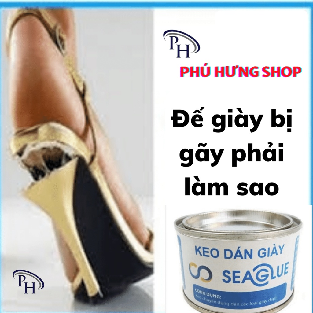Keo dán giày thể thao siêu dính dùng nhiệt keo trong suốt chịu nước SEAGLUE S100