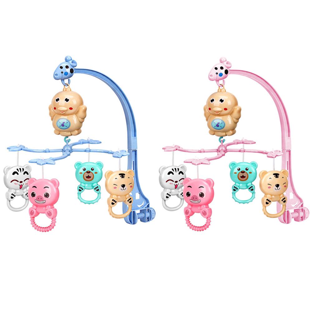 Musical Crib Mobile Bed Bell Rotating Baby Rattle Toys Wind-up Music Box