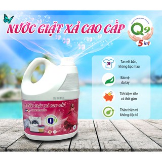 ⚡️Nước Giặt Cao Cấp Q9/ 3,6 Lít - Hương nước hoa