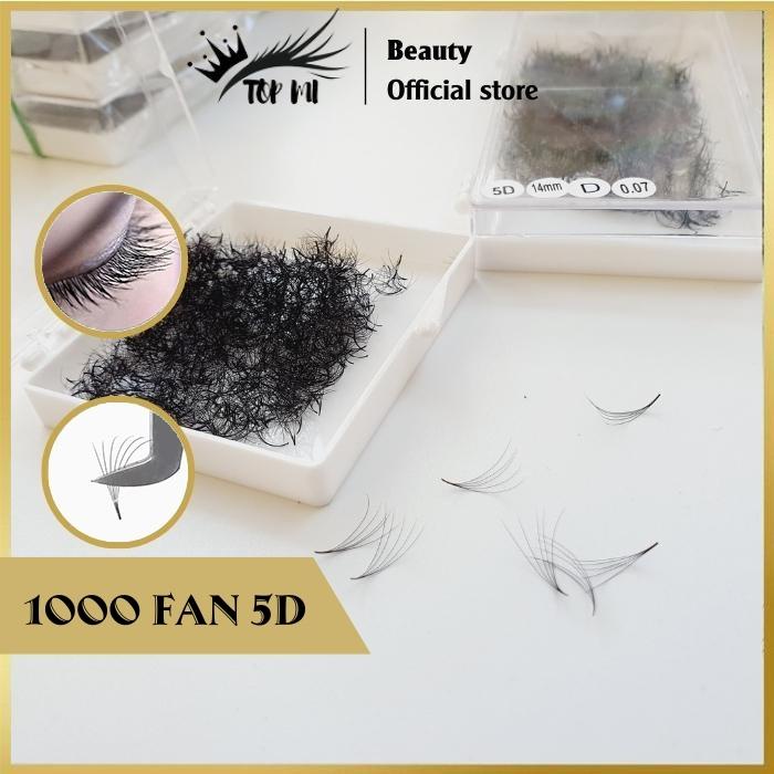 Mi fan sẵn 5D đen mềm dễ bắt keo cong C CC D dày 0.07 hộp 1000 fan TOP MI