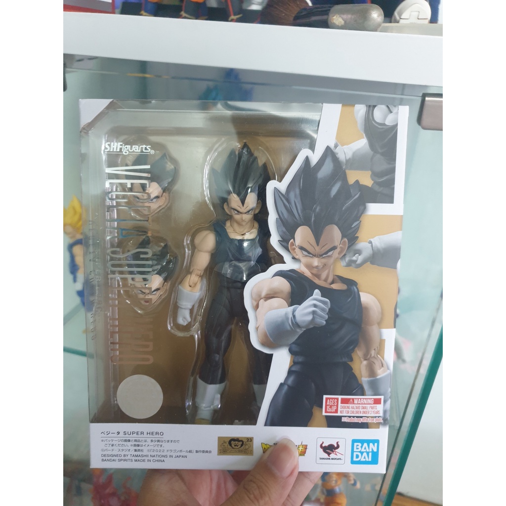 Mô Hình Chính Hãng SHF Vegeta Movie Hero Dragon Ball