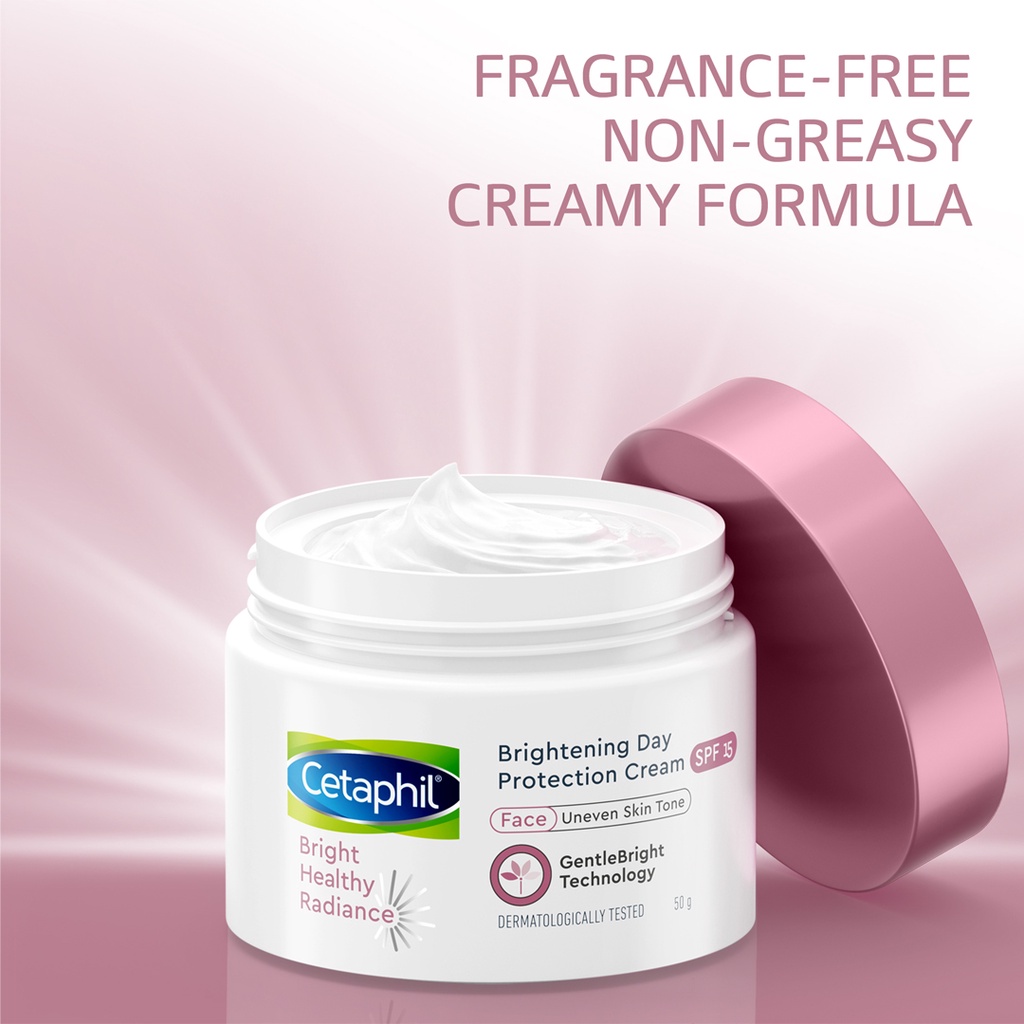 Kem Dưỡng Cetaphil Sáng Da 50g Bright Healthy Radiance Day Cream SPF 15 + Night Cream