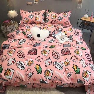 Cotton poly mặt heo