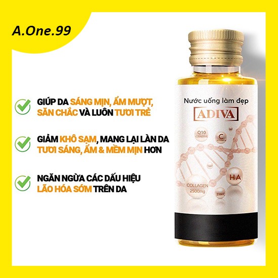 30 lọ Collagen ADIVA - 30ml/lọ