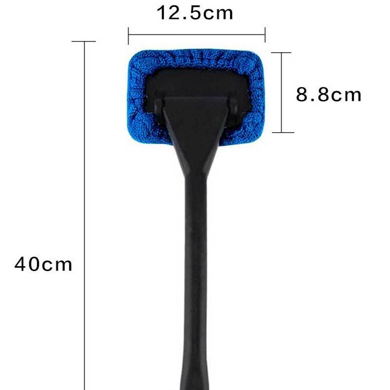 Khăn Lau Kính Chắn Gió Xe Hơi Bằng Sợi Microfiber Chống Trầy Tháo Rời Được Tiện Lợi