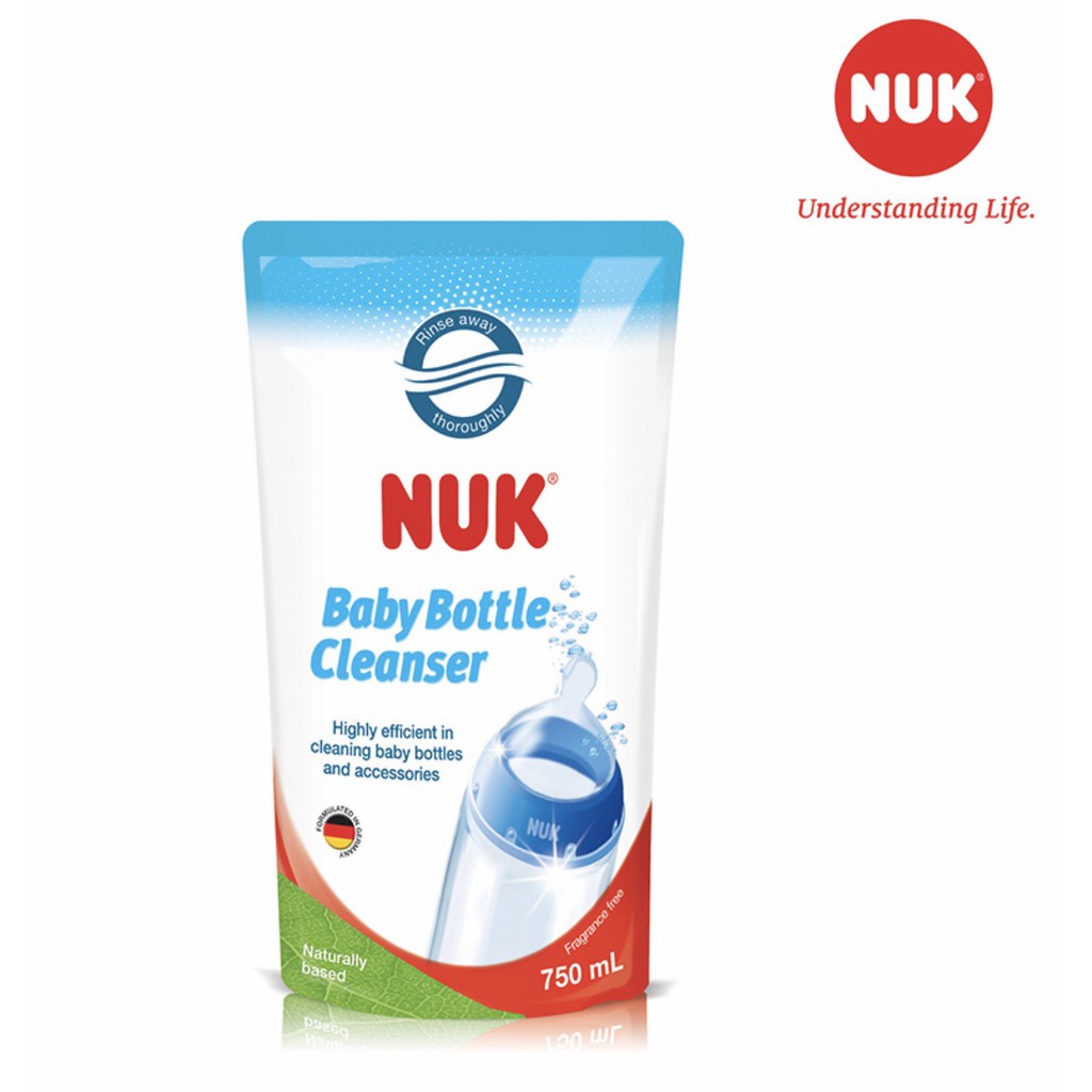 Nước rửa bình sữa NUK 500-950ml