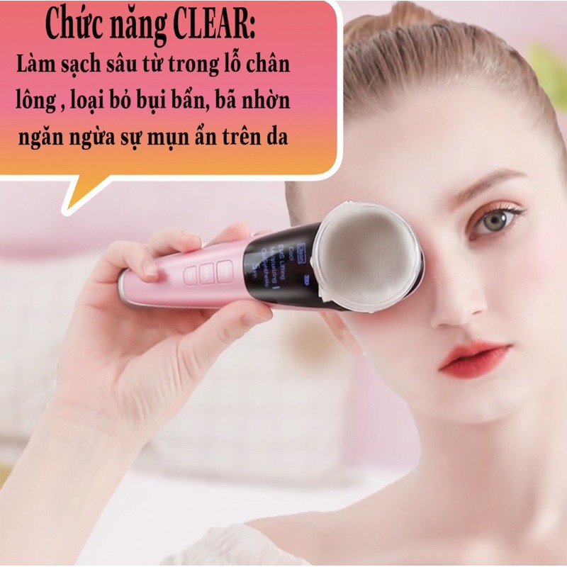 [Mã COS1505 giảm 8% đơn 300K] Máy điện di làm đẹp da nóng và lạnh hot and cool skincare | BigBuy360 - bigbuy360.vn