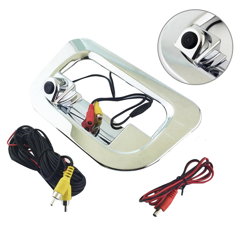 Đối với Toyota Hilux 2005-2014 Tay nắm cửa sau Camera chiếu hậu Camera dự phòng Camera lùi đỗ xe lùi
