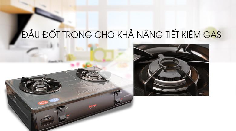 Bếp gas Paloma PA-7PEJ nhật Chính hãng trưng bày mới 98-99%+Tặng Dây gas,Đánh lửa bằng IC điện tử nhạy bén,tránh thất