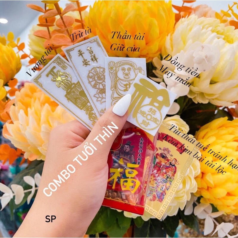 combo phù 12 con giáp may mắn,bình an