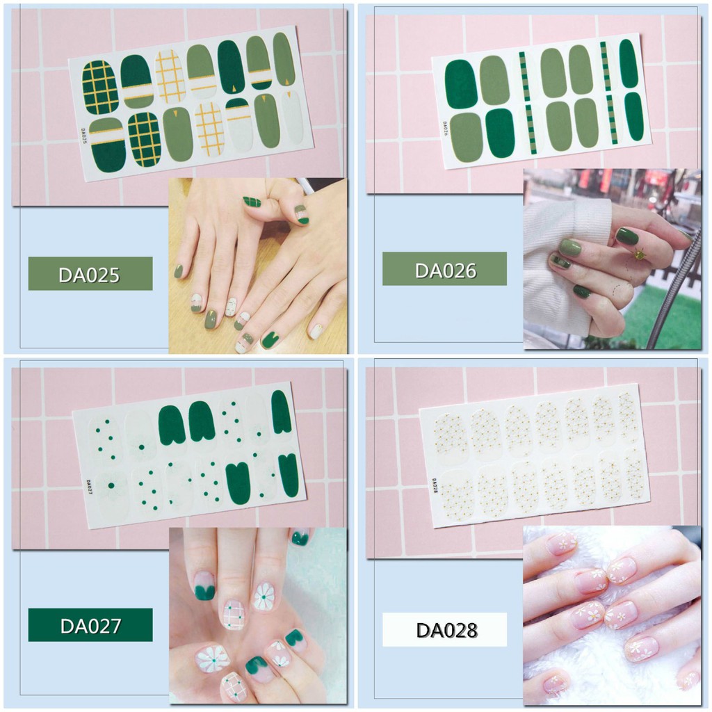 Set dán móng tay cực xinh