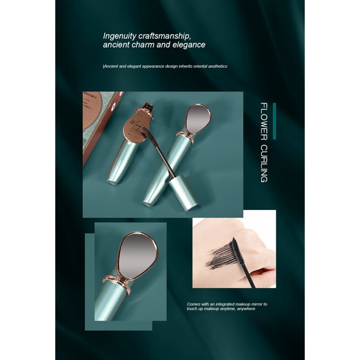 Mascara màu đen chống thấm nước và mồ hôi không dễ nhòe chuốt dài dày và cong mi
 | BigBuy360 - bigbuy360.vn