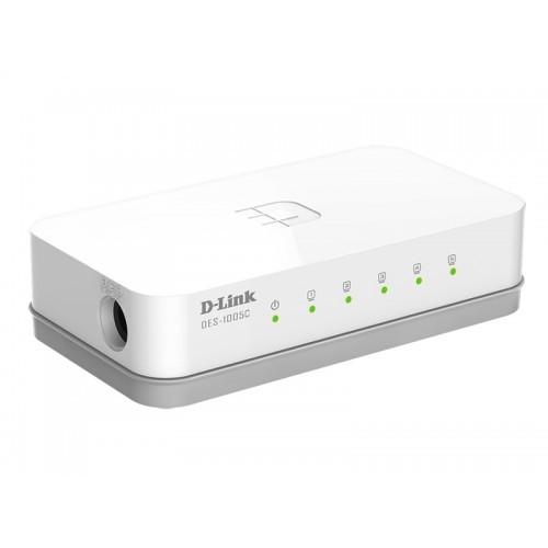 Bộ chia mạng D-link switch 5 port 10/100M RJ45 DES1005C - HÀNG CHÍNH HÃNG