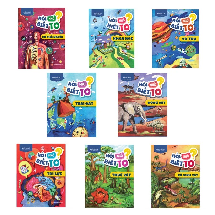 Sách - Hỏi nhỏ biết to ( NHIỀU CHỦ ĐỀ )