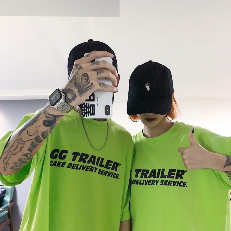 Áo phông 3158, áo thun studio1996 form rộng chất cotton in hình CC