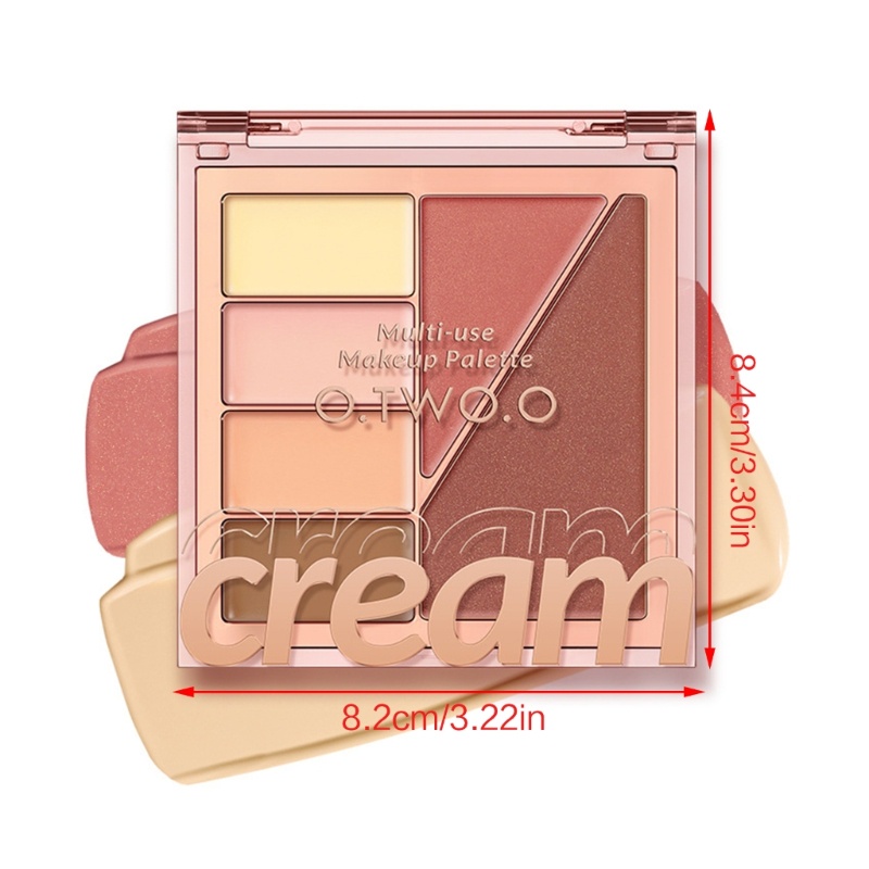 Bảng Phấn Mắt / Má Hồng / Che Khuyết Điểm 6 Trong 1 Đa Năng Lâu Trôi YOUYO