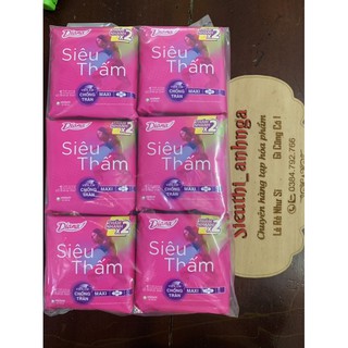 Combo 6 gói Băng vệ sinh Diana không cánh
