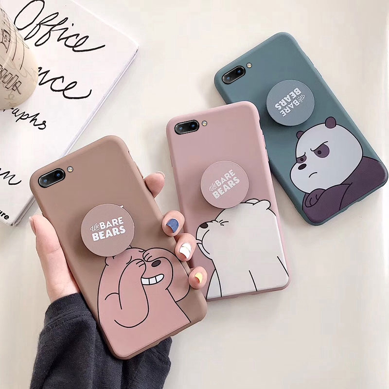 Ốp Lưng We Bare Bears Đáng Yêu Nhiều Mẫu Mã Cho Điện Thoại Samsung Galaxy A71 A51 A50 A50S A30S