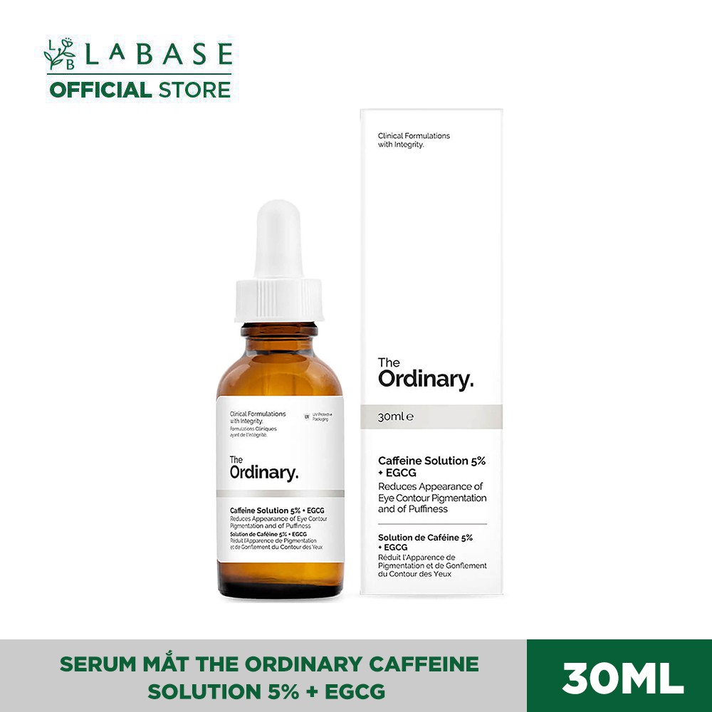Serum dưỡng mắt The Ordinary Caffeine Solution 5% + EGCG 30ml (0670)