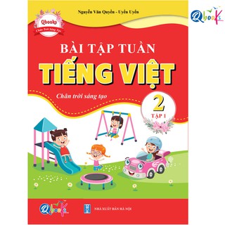 Sách - Bài Tập Tuần Tiếng Việt Lớp 2 - Chân Trời Sáng Tạo - Tập 1 (1 cuốn)