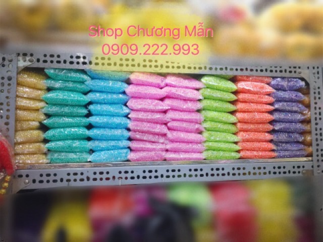 100G Chuỗi Hạt Xà Cừ 6-8-10mm Đủ Màu Giá Sỉ