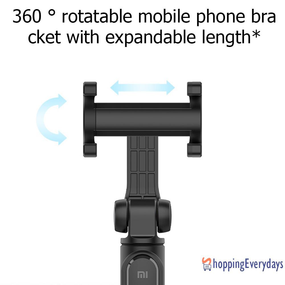 【New】 Xiaomi Foldable Selfie Stick Extendable Bluetooth Shutter Monopod Tripod