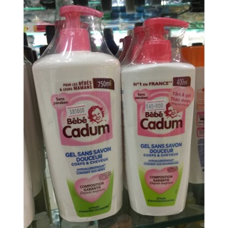 Tắm gội Cadum (Pháp) hạnh nhân cho trẻ sơ sinh và trẻ nhỏ