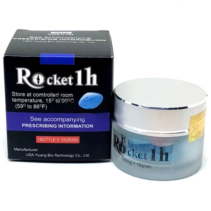 Rocket 1h Tăng Cường Sính Lý, Bổ Thận Tráng Dương- Kéo Dài Tới 1H + Tặng Bao Cao Su Durex Performa