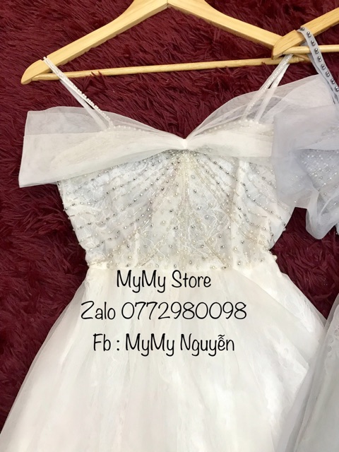 Đầm xoè công chúa trễ vai TRIPBLE T DRESS phong cách lolita -size S/M/L - MS157V