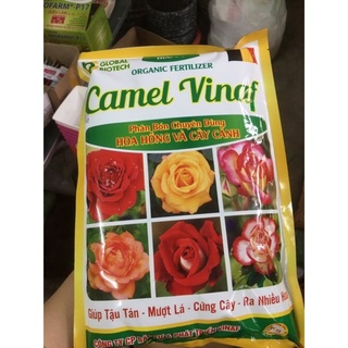 Phân bón hữu cơ - Phân bón hoa hồng, cây cảnh, gói 1Kg