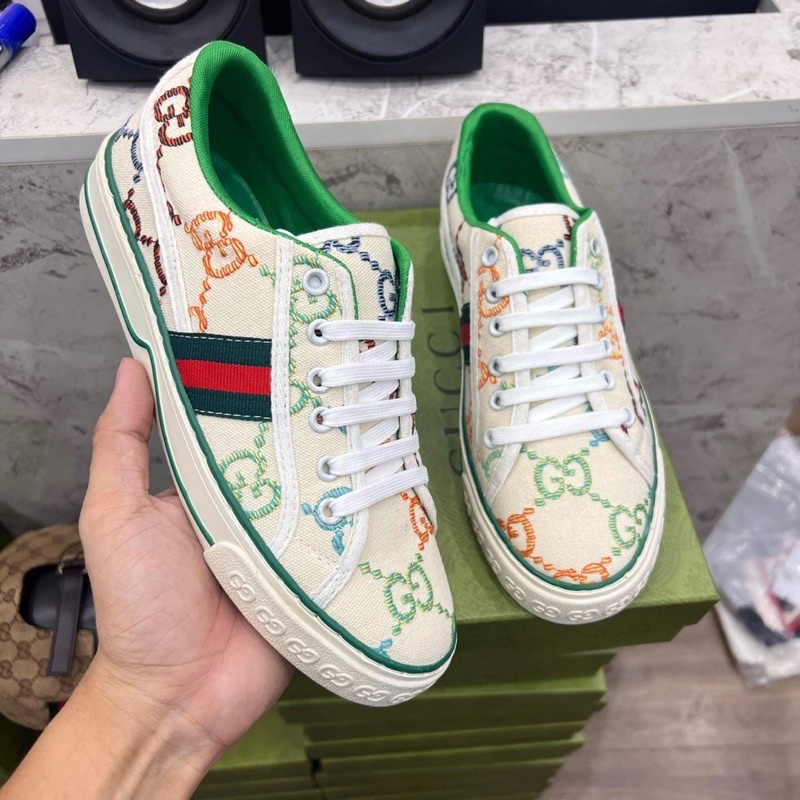 Giày GC Nam FOR LOVE Thêu Hình Siêu Chất - Giày GC Nam Thêu Hoạ Tiết Siêu Đẹp