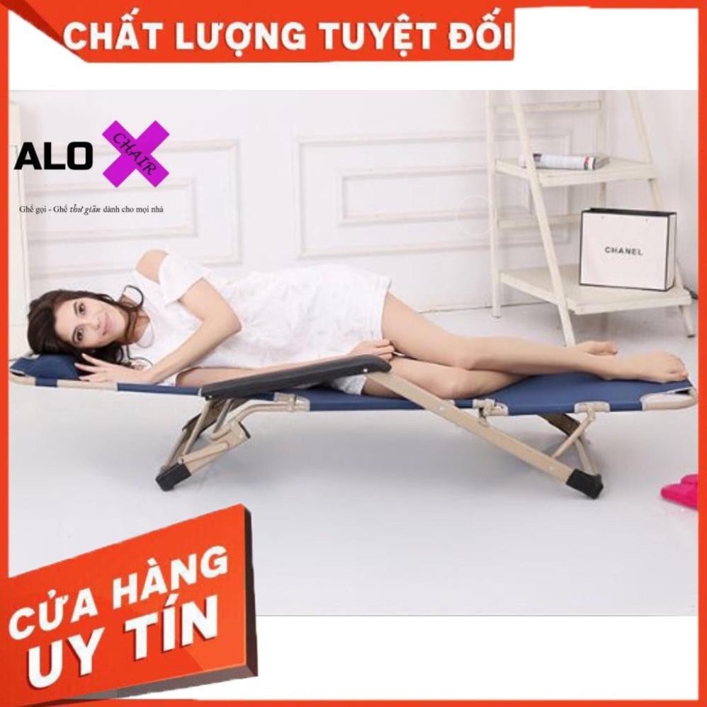 ( SẢN PHẨM NHẬP KHẨU) Ghế Xếp Thư Giãn Đa Năng Cao Cấp A168- Tặng Đệm Bông - (có thể ngã thành giường)