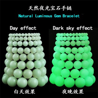 Vòng tay đá quý phát sáng tự nhiên Teal nam và nữ