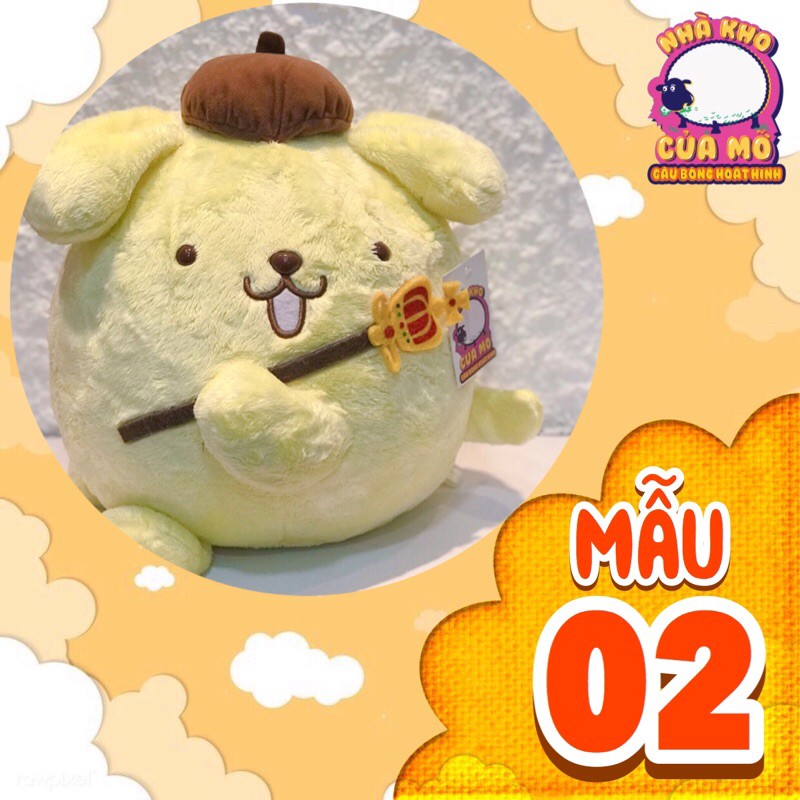 Gấu Bông Nhật Bản PomPom Purin/ Gấu Bông Đẹp Cho Bạn Gái Chính Hãng
