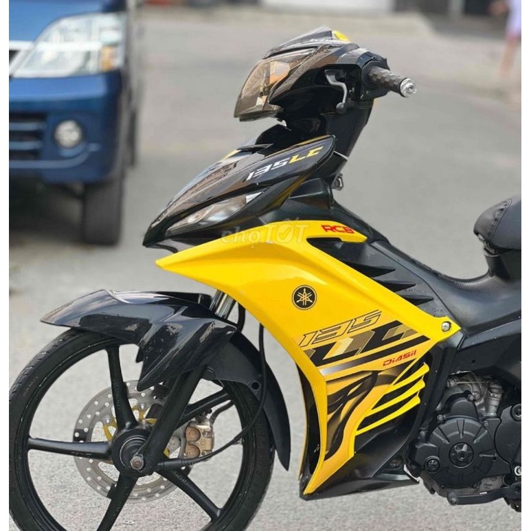 Tem Rời Exciter LC 135 Vàng Đen - Mẫu Mới 2022