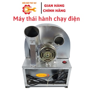 Máy Thái Hành,Tỏi,Củ Quả Chuyên Nghiệp Dùng Điện 220V-BH 6 Tháng