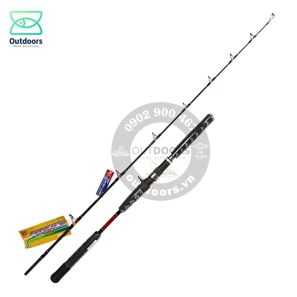 Cần ngang câu cá Pioneer Giant Trevally BC 5'8 12-20LB (đọt cắm gốc)