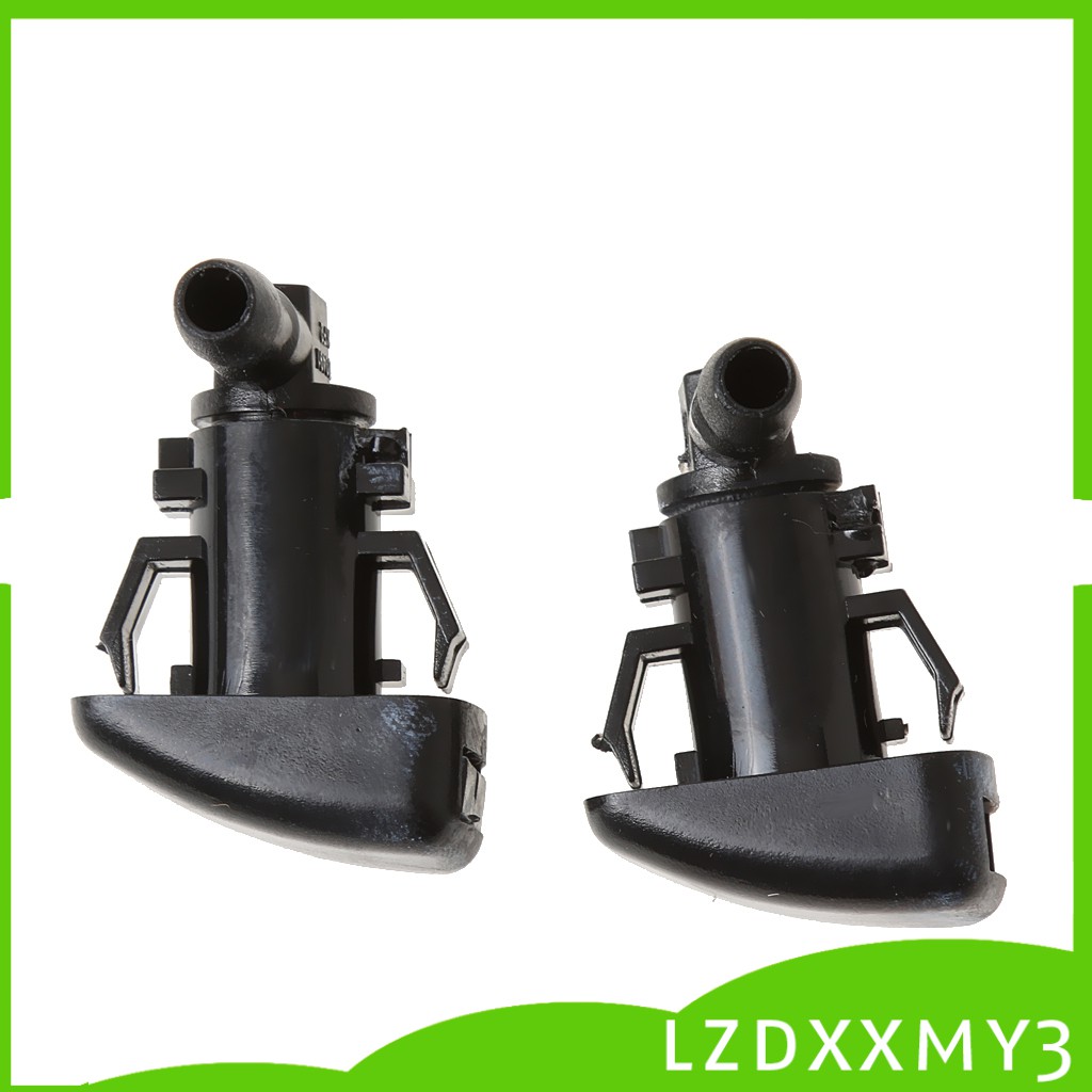 Set 2 Vòi Phun Nước Rửa Kính Chắn Gió Cho Xe Hơi Ford F250 F350