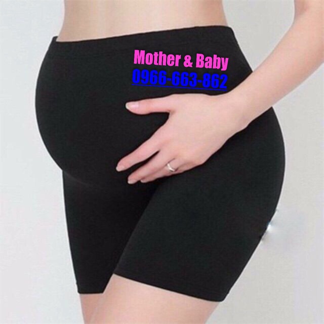 Quần mặc trong váy cho bà bầu rẻ đẹp chất liệu cotton mềm mại thấm hút