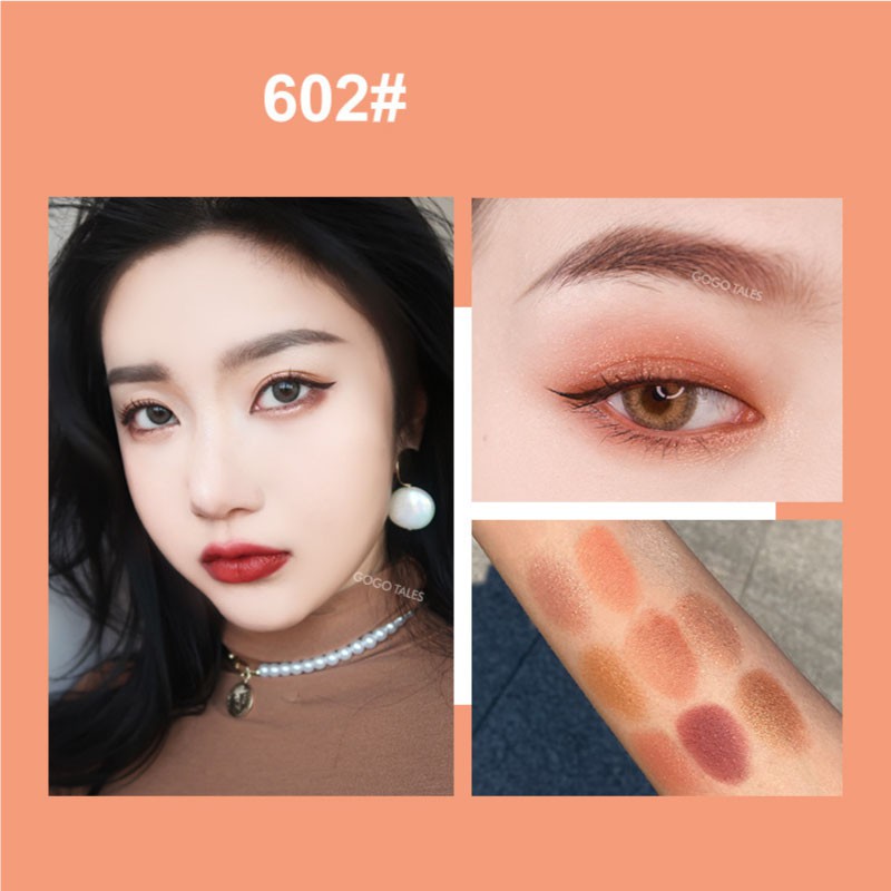 Bảng Phấn Mắt GOGO TALES Chính Hãng 9 Màu - Admiring Velvet Eyeshadow | BigBuy360 - bigbuy360.vn