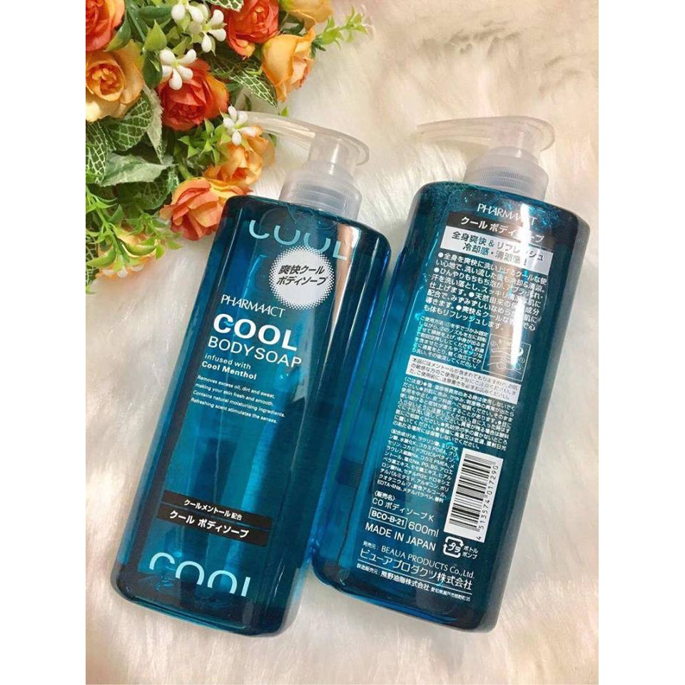 Sữa tắm nam Cool Body Soap nội địa Nhật Bản 600ml