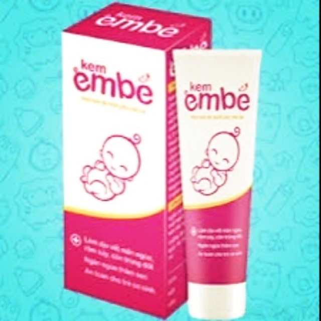 Kem embe trị rôm sảy cho bé