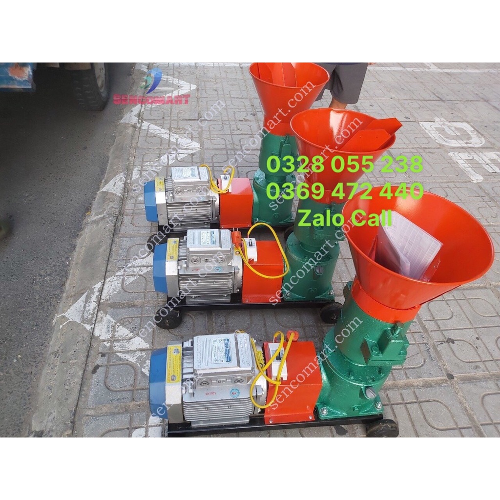 Máy Ép Cám Viên S150 Làm Thức Ăn Cho Gia Súc Gia Cầm Giá Tại Xưởng
