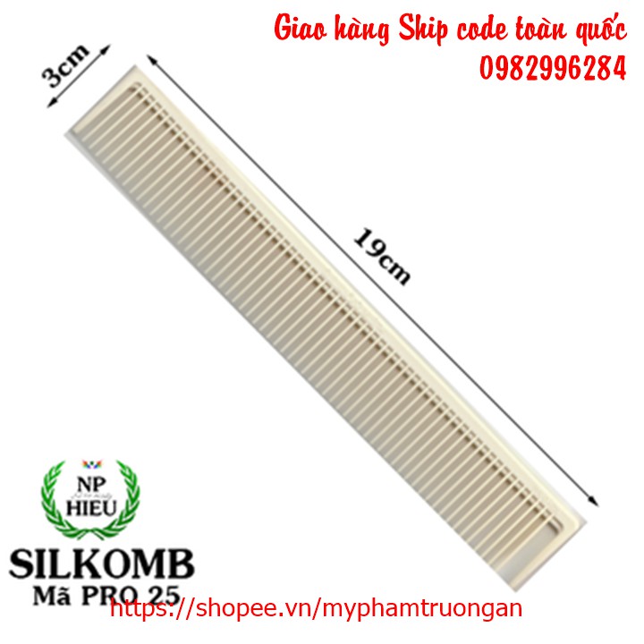 LƯỢC CẮT TÓC NAM NỮ SILKOMB PRO 25