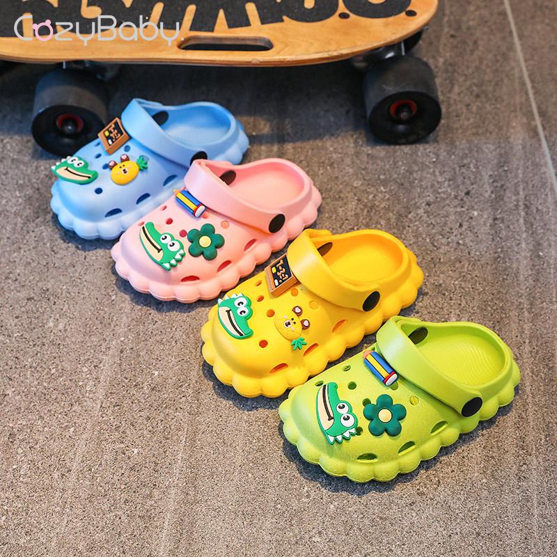 Xăng đan Đục Lỗ Chống Trượt Thoải Mái Thời Trang Đi Biển Mùa Hè Cho Bé