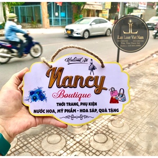Bảng gỗ mini - bảng treo shop - Bảng Gỗ Decor - Bảng Gỗ - Decor