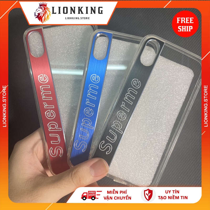 ⚡ỐP IPHONE⚡ ỐP LƯNG SUPERME KHÔNG_Ố_MÀU + #BẢO_VỆ_CAMERA⚡