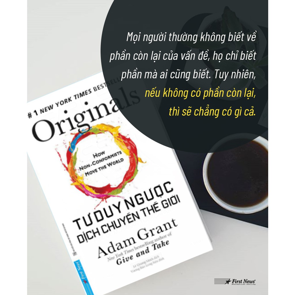 Sách Firstnews - Tư duy ngược dịch chuyển thế giới