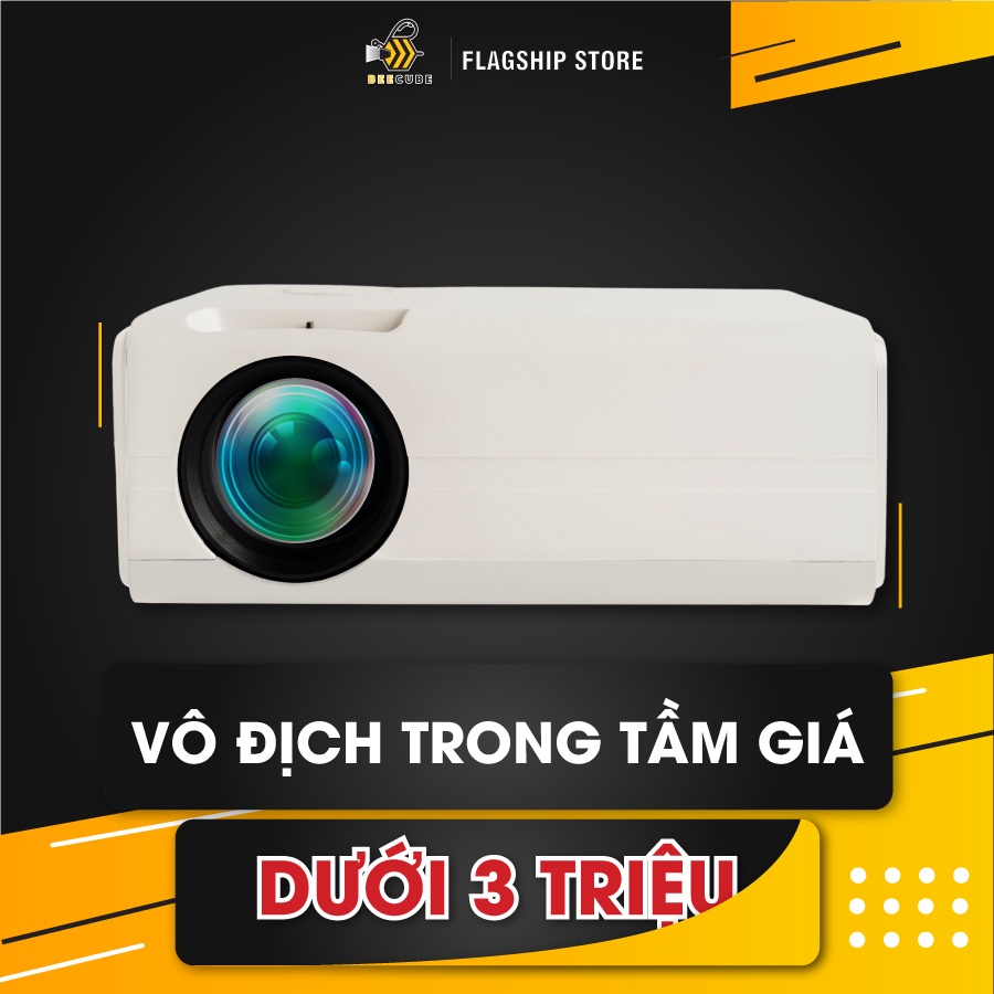 [Mã BMBAU300 giảm 7% đơn 499K] Máy Chiếu Phim Mini Beecube X1 Độ Phân Giải HD- Bảo Hành Chính Hãng 12 Tháng